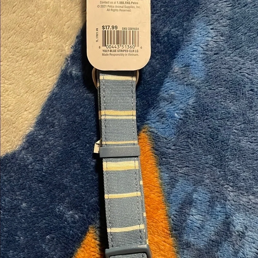 Blue Dog Collar